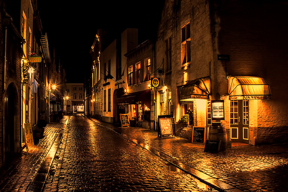 Night Time Bruges