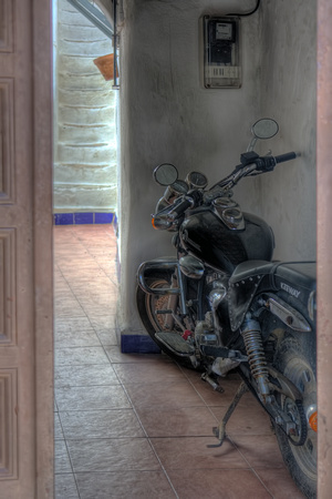 Bike In The Doorway