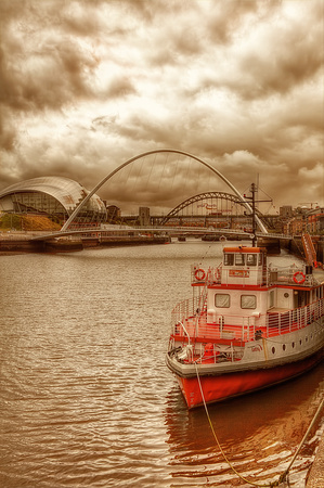 Boat On The Tyne