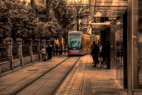 Tram Approaching