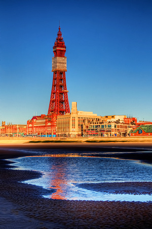 Reflections Of Blackpool Tower