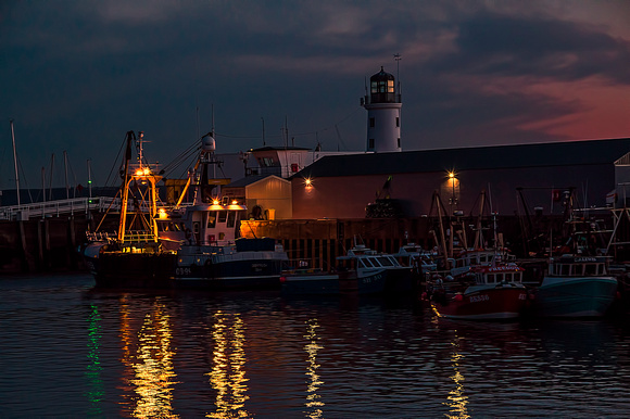 Harbour At Night