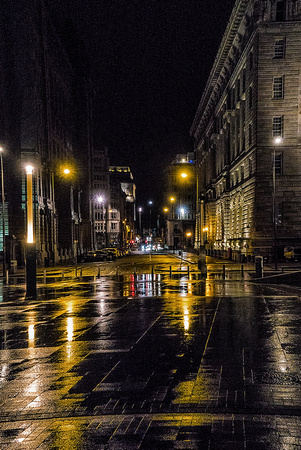 Wet Streets In Liverpool