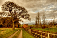 Farm Track Beside The Cottage