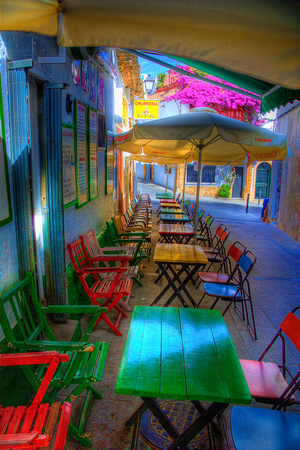 Colourful Cafe