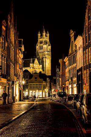 Bruges At Night